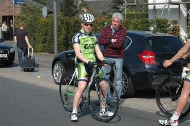 Florian kurz vor dem Start